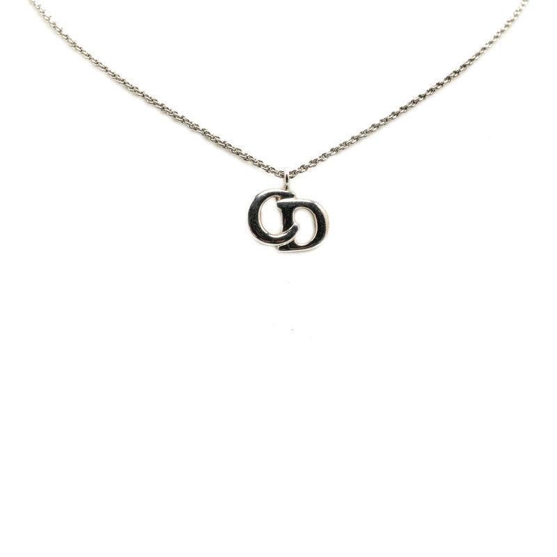 Dior CD Logo Metal Necklace in Great Condition