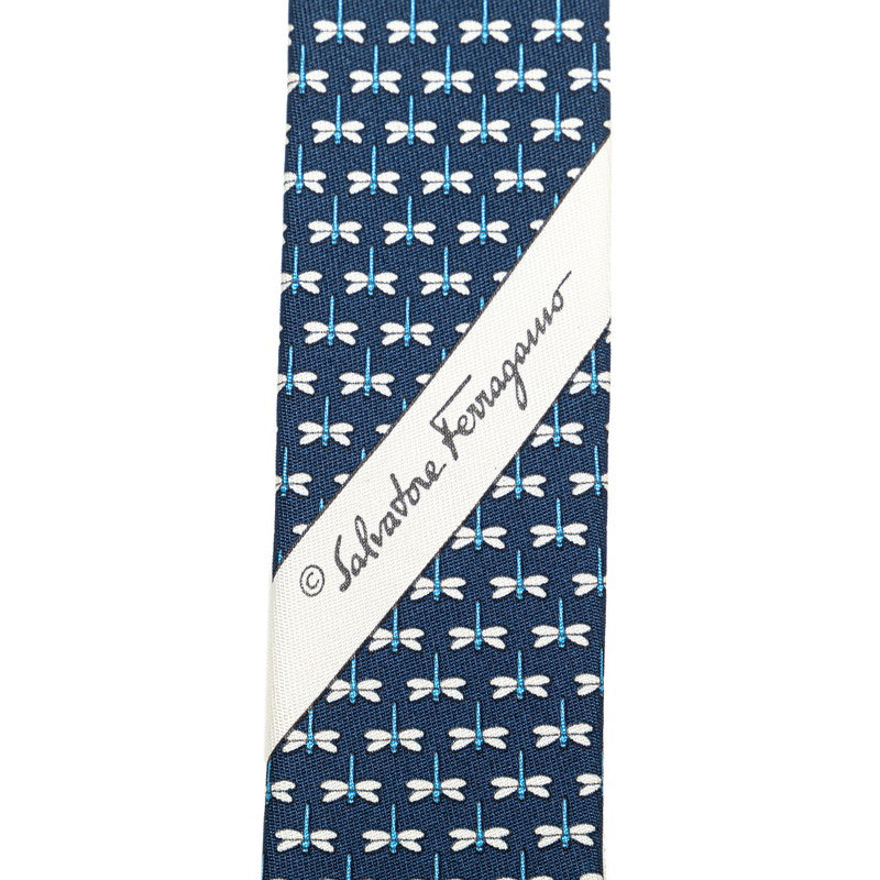 Salvatore Ferragamo Dragonfly Silk Tie