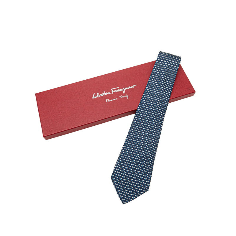 Salvatore Ferragamo Dragonfly Silk Tie