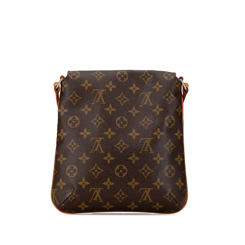 Louis Vuitton Monogram Musette Salsa Short Shoulder Bag M51258 Brown PVC Leather