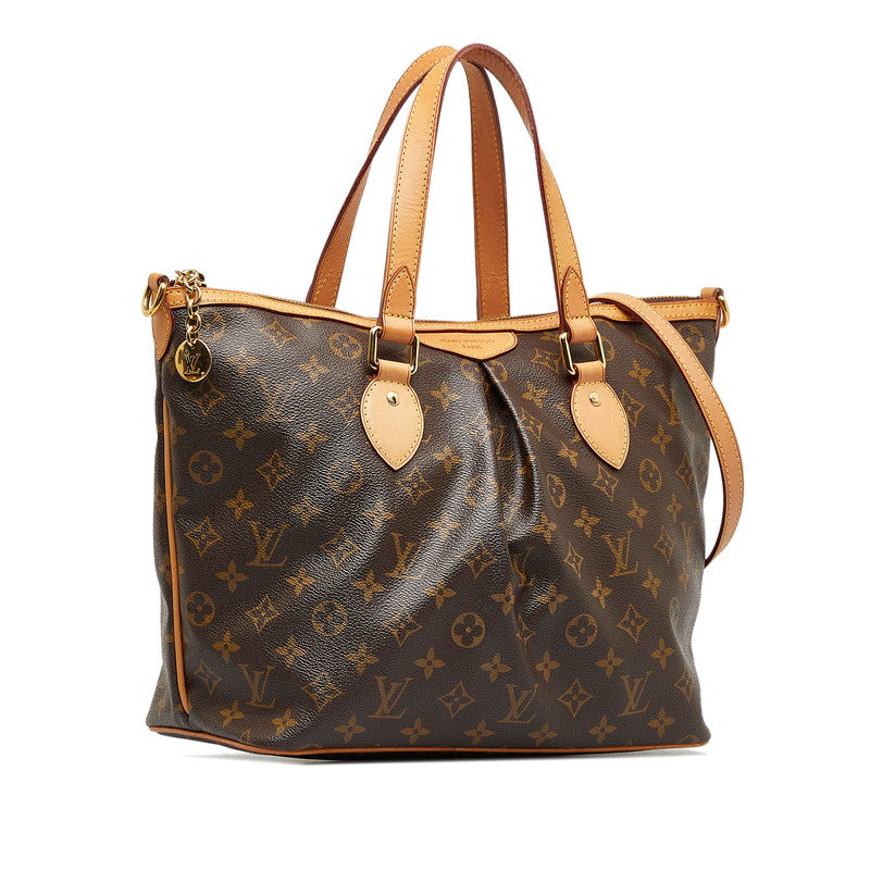 Louis Vuitton Monogram Palermo PM 2WAY Handbag M40145 in Very Good Condition