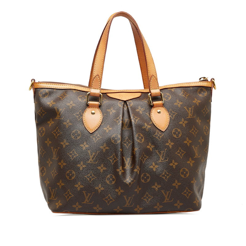 Louis Vuitton Monogram Palermo PM 2WAY Handbag M40145 in Very Good Condition