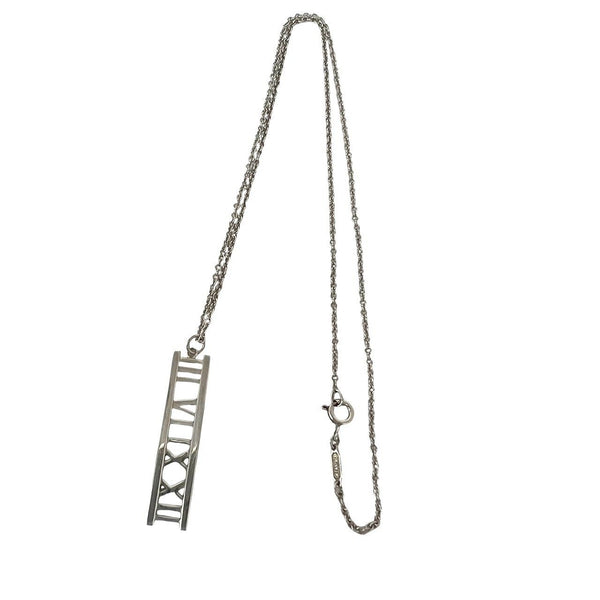 Tiffany & Co. Atlas Bar Silver Necklace