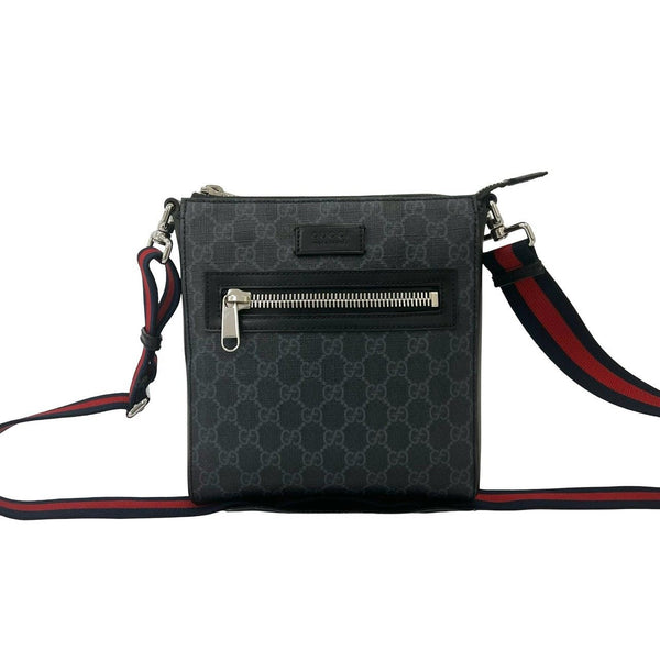 Gucci GG Supreme Leather Shoulder Bag