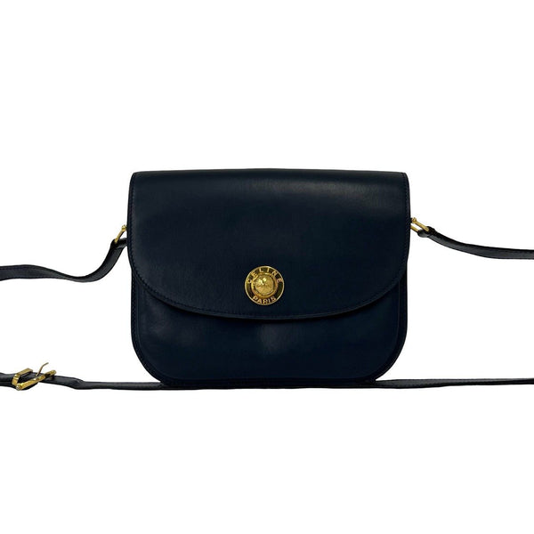 Celine Star Ball Logo Leather Shoulder Bag