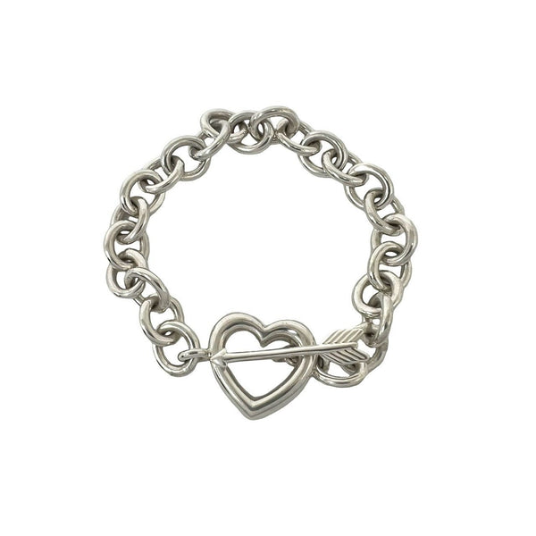 Tiffany & Co. Heart Arrow Silver Bracelet