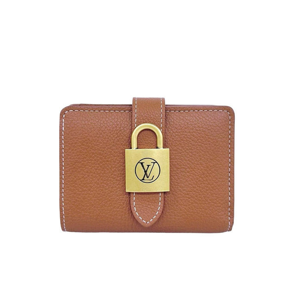 Louis Vuitton Portefeuille Locky Compact Leather Wallet