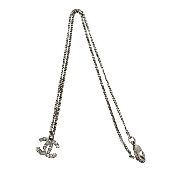 Chanel Coco Mark Rhinestone Necklace