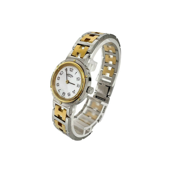 Hermes Clipper Stainless Steel Quartz