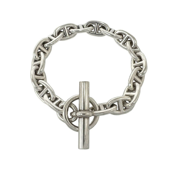 Hermes Chaine d Ancre MM Silver925 Bracelet