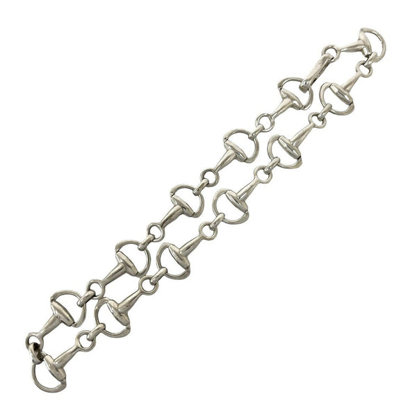 Gucci Horsebit 925 Silver Necklace