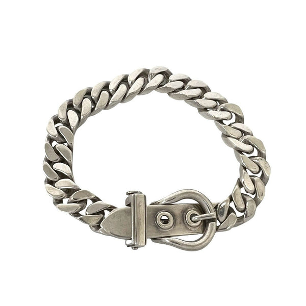 Hermes Boucle Sellier PM Silver925 Bracelet