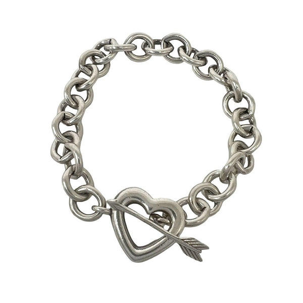 Tiffany & Co. Heart Arrow Silver Bracelet