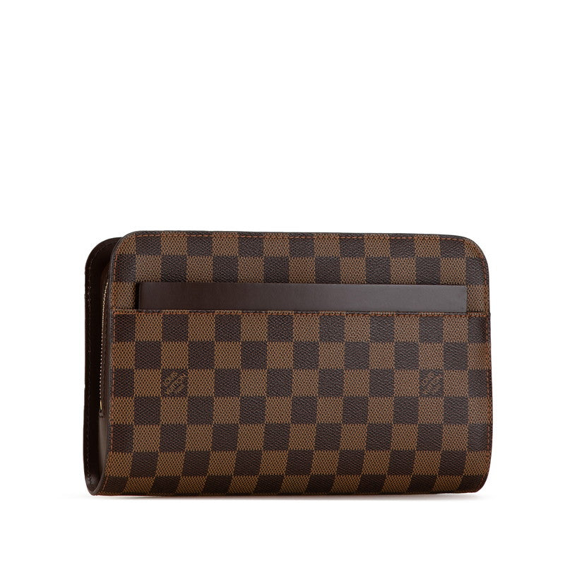 Louis Vuitton Damier Saint Louis Clutch Bag N51993 in Great Condition