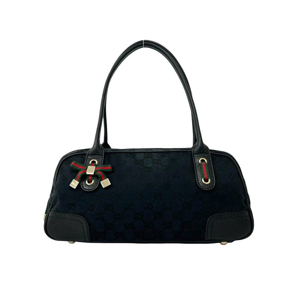 Gucci Princy GG Canvas Leather Tote Bag