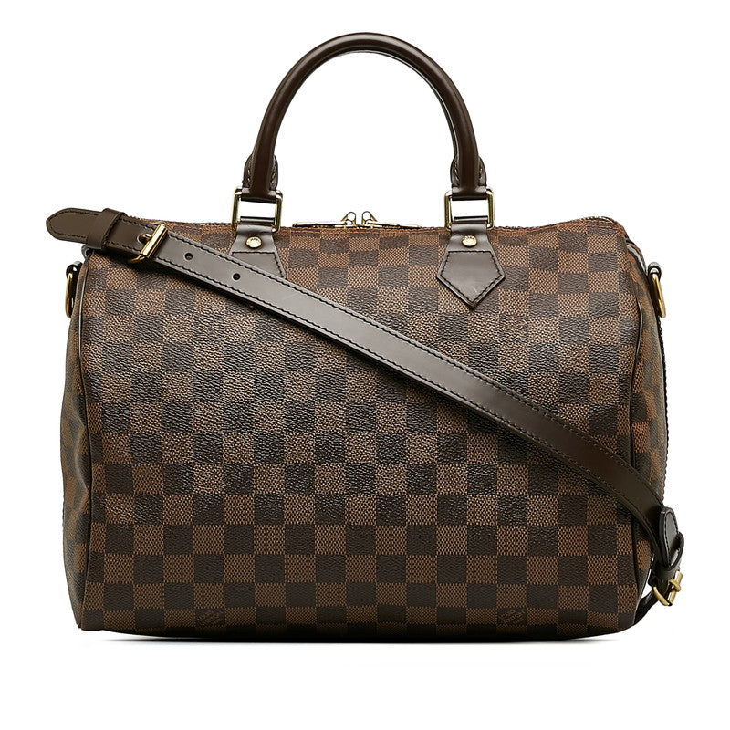 Louis Vuitton Damier Speedy Bandouliere 30 Handbag N41367 in Very Good Condition