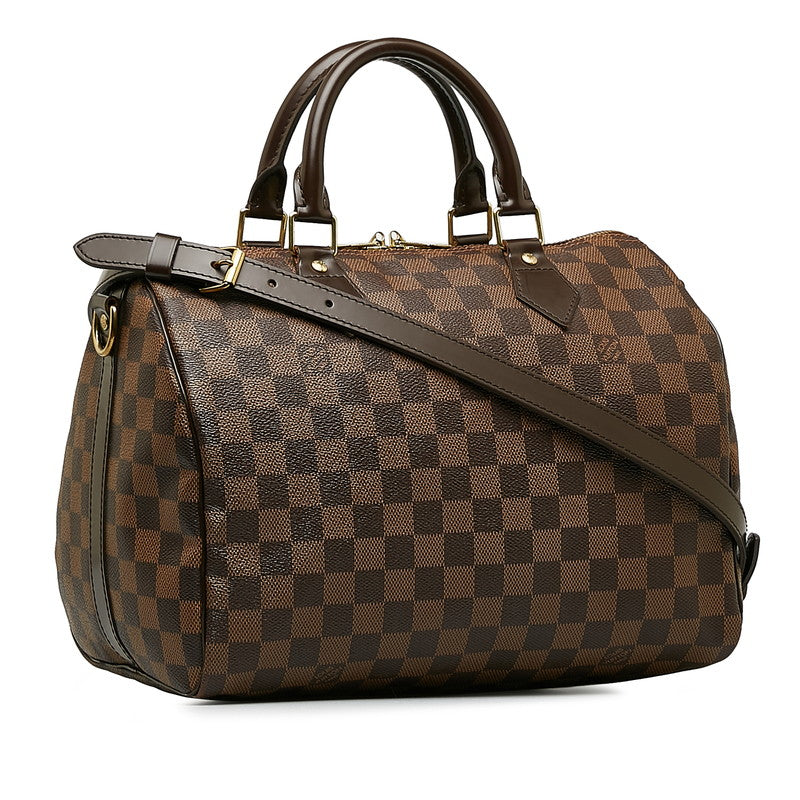 Louis Vuitton Damier Speedy Bandouliere 30 Handbag N41367 in Very Good Condition