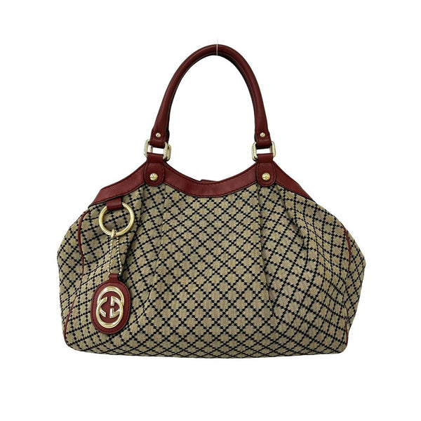 Gucci Sukey Diamante Leather Tote Bag