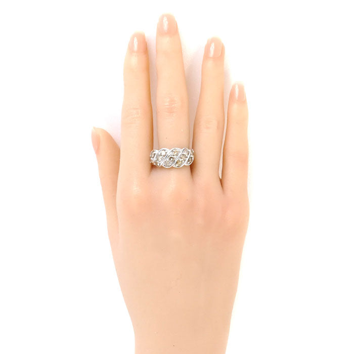 K18WG Diamond Ring 2.0ct