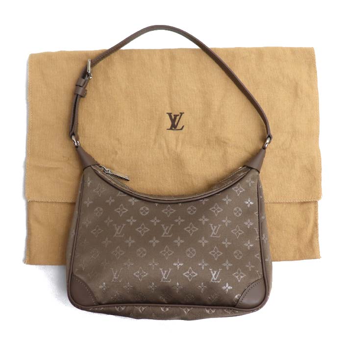 Louis Vuitton Monogram Satin Little Boulogne Handbag M92143