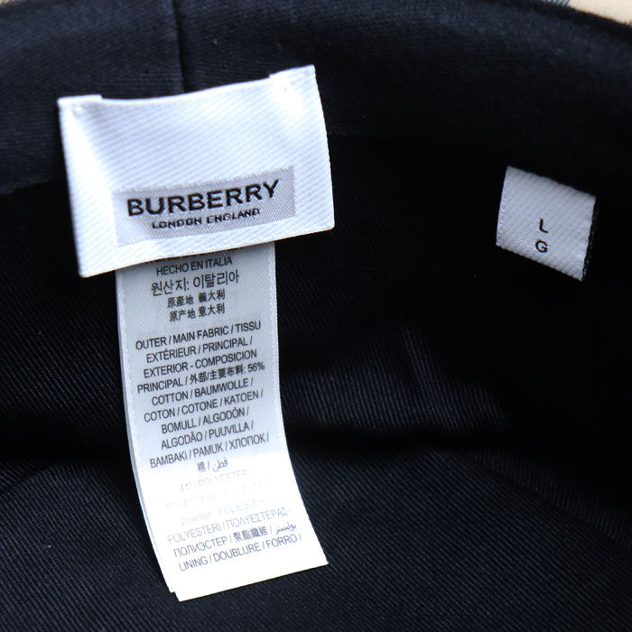 Burberry Bucket Hat Beige L 80269271