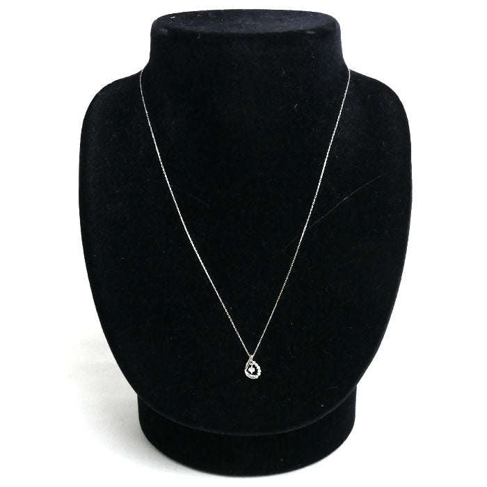 K18WG White Gold Diamond Necklace