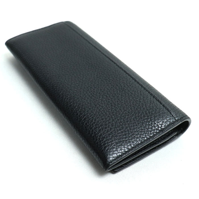 Gucci Dorian Leather Long Wallet Black