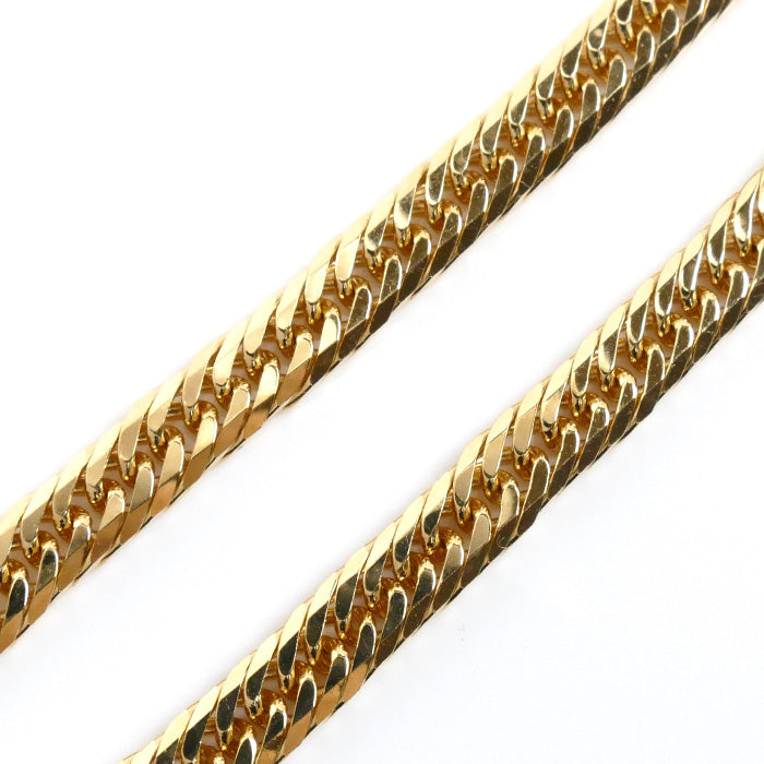 K18YG Yellow Gold Bracelet 8-Sided Triple Cut