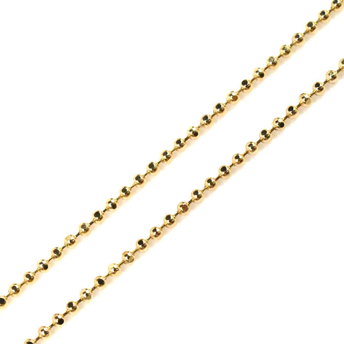 K18YG Gold Necklace Sapphire Diamond