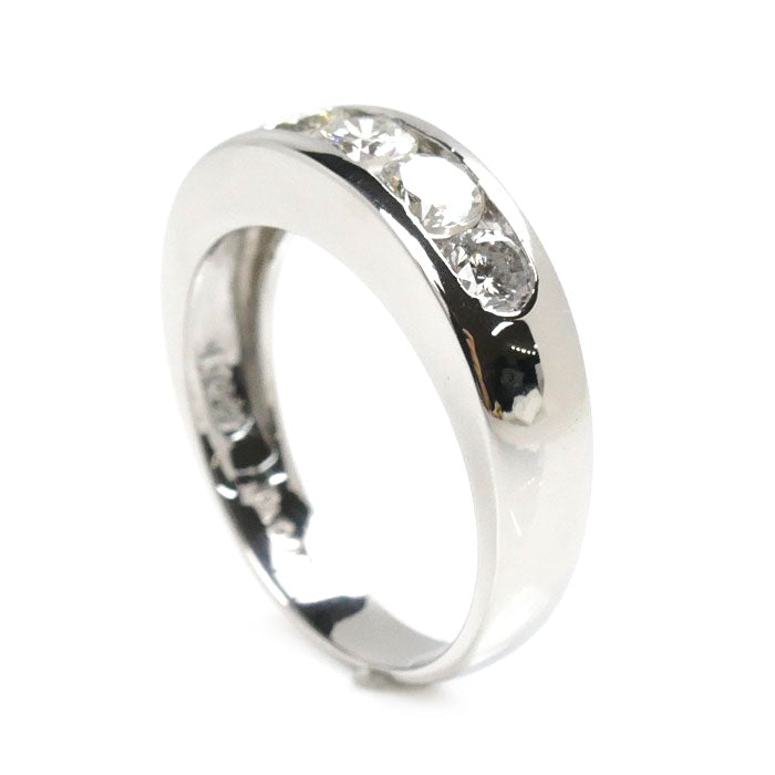 Pt900 Platinum Diamond Ring 1.00ct