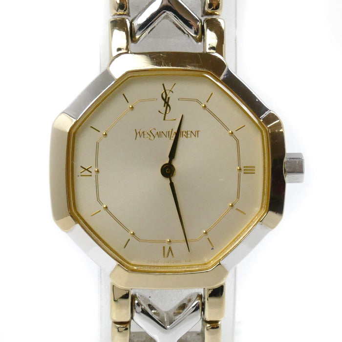 Yves Saint Laurent Octagon Quartz Watch 2200-241762