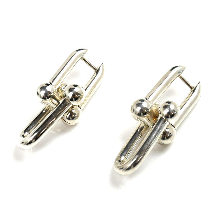 Tiffany & Co Silver 925 Hardware Large Link Earrings