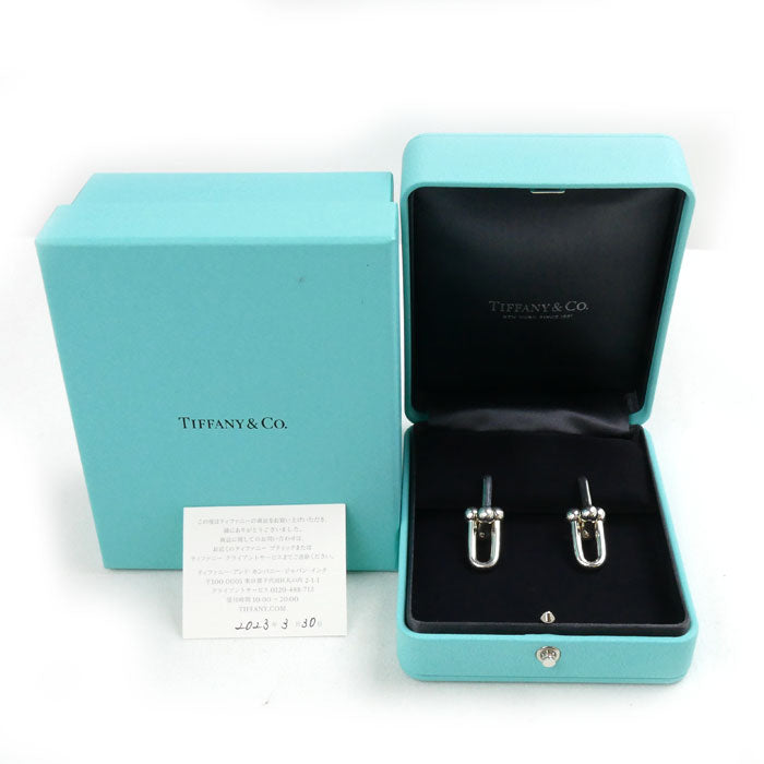 Tiffany & Co Silver 925 Hardware Large Link Earrings