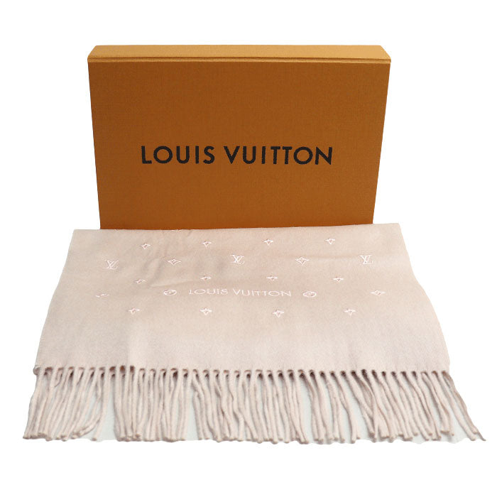 Louis Vuitton Silk Cashmere Scarf LV Stellar M78205