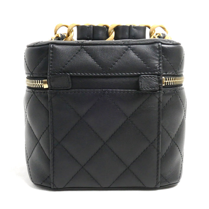 Chanel Matelasse Small Vanity Chain Shoulder Bag