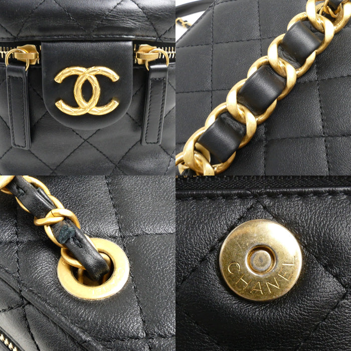 Chanel Matelasse Small Vanity Chain Shoulder Bag