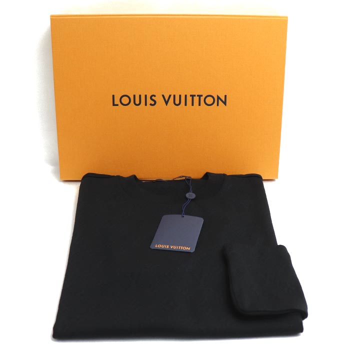 Louis Vuitton Monogram 3D Pocket T-Shirt Black M