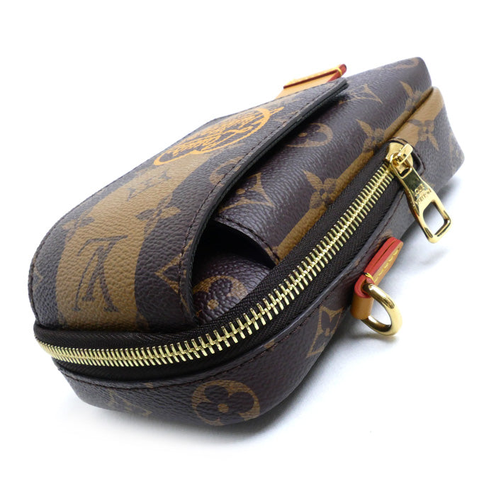 Louis Vuitton Monogram Stripe Double Phone Pouch Bag