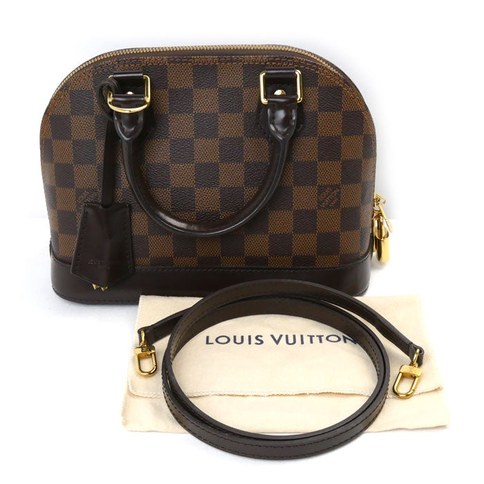 Louis Vuitton Damier Alma BB Shoulder Bag N41221