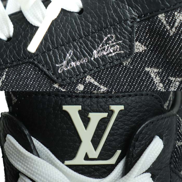 Louis Vuitton Denim Calf Sneakers