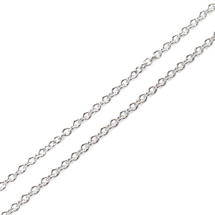 Tiffany & Co K18WG White Gold Diamond Atlas Necklace