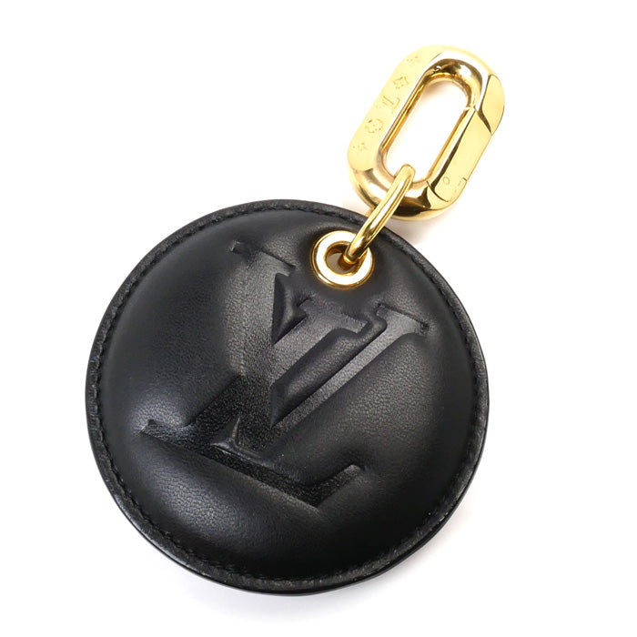 Louis Vuitton Leather Key Holder Black M00821