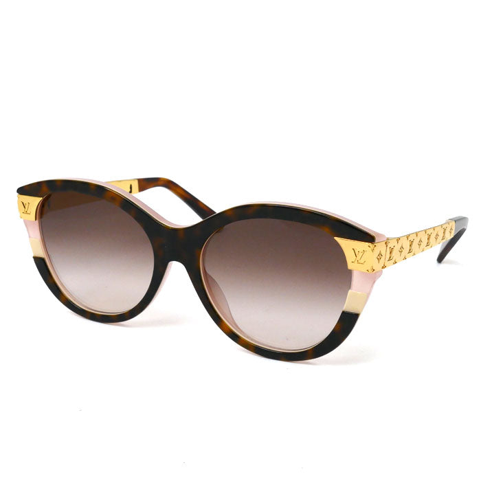 Louis Vuitton Cat Eye Sunglasses Tortoise Light Pink