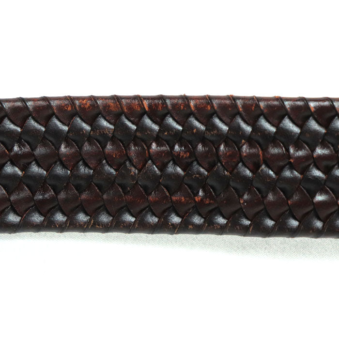 Louis Vuitton Braided Leather Belt M0372