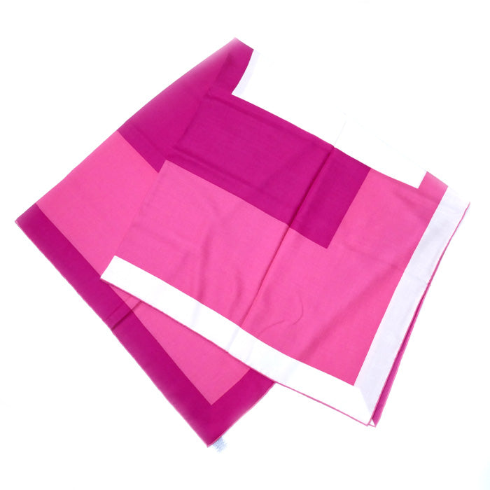 Hermes Cashmere Silk Stole Pink