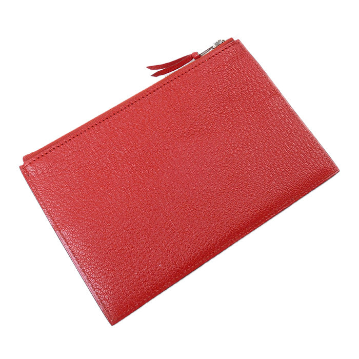 Hermes Trio Clutch Bag Yellow Pink Red