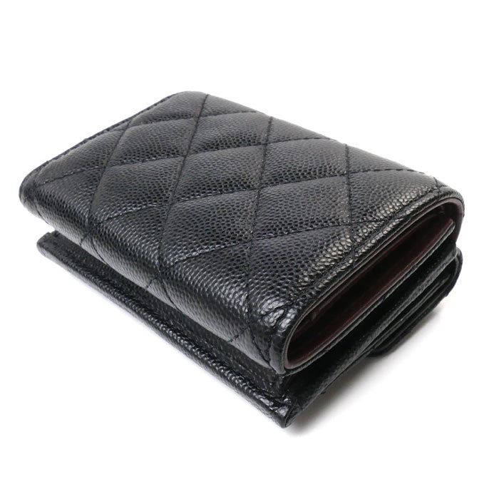 Chanel Timeless Classic Small Wallet Black