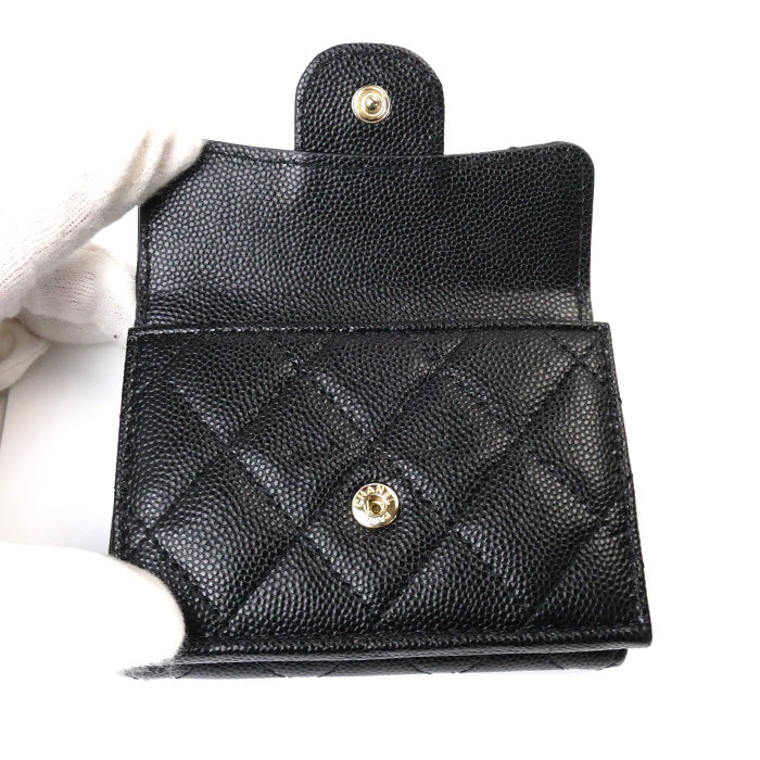 Chanel Timeless Classic Small Wallet Black