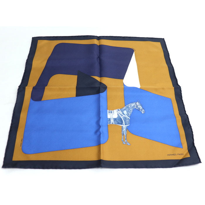 Hermes Silk Gavroche Serpentine Scarf