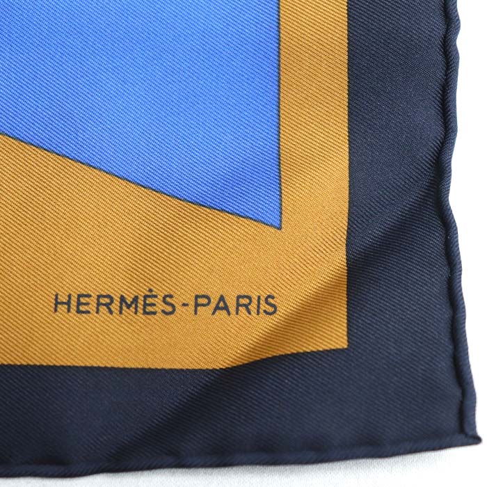 Hermes Silk Gavroche Serpentine Scarf